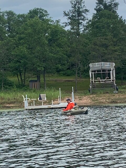 Float Tube at a distance
